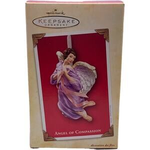 Hallmark Keepsake 2004 Angel of Compassion Collectible Christmas Ornament in Box